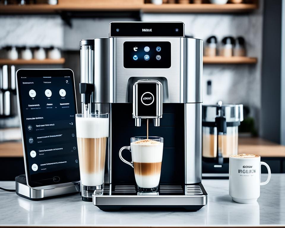geavanceerde koffiezetapparaten met smart technologieën