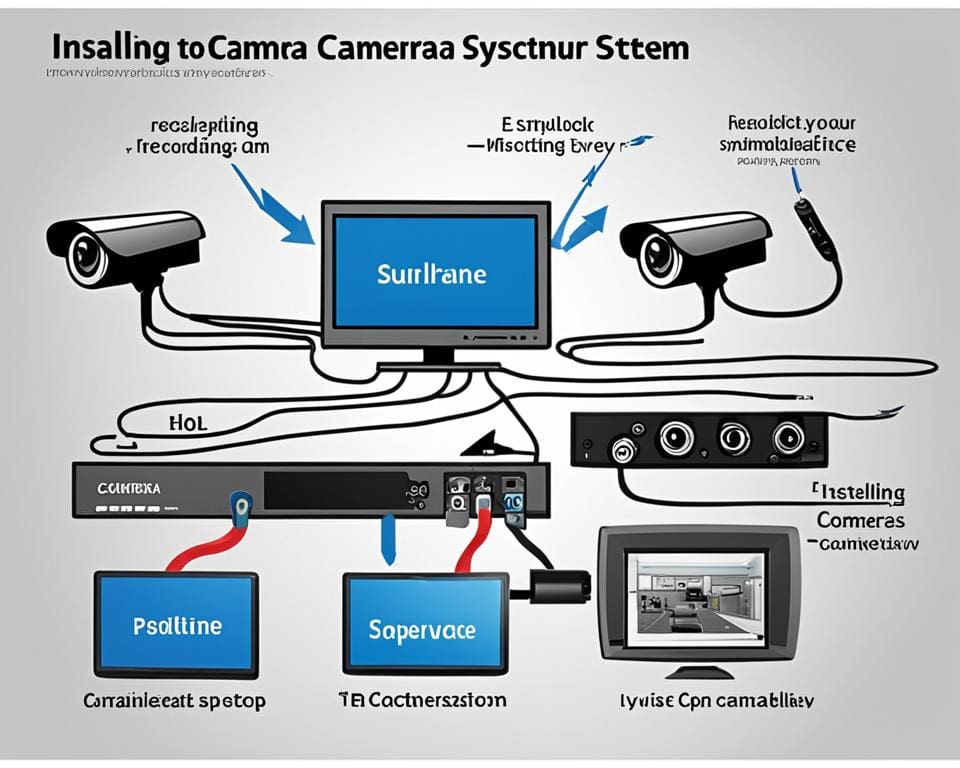 Camerabewakingssysteem installatie gids