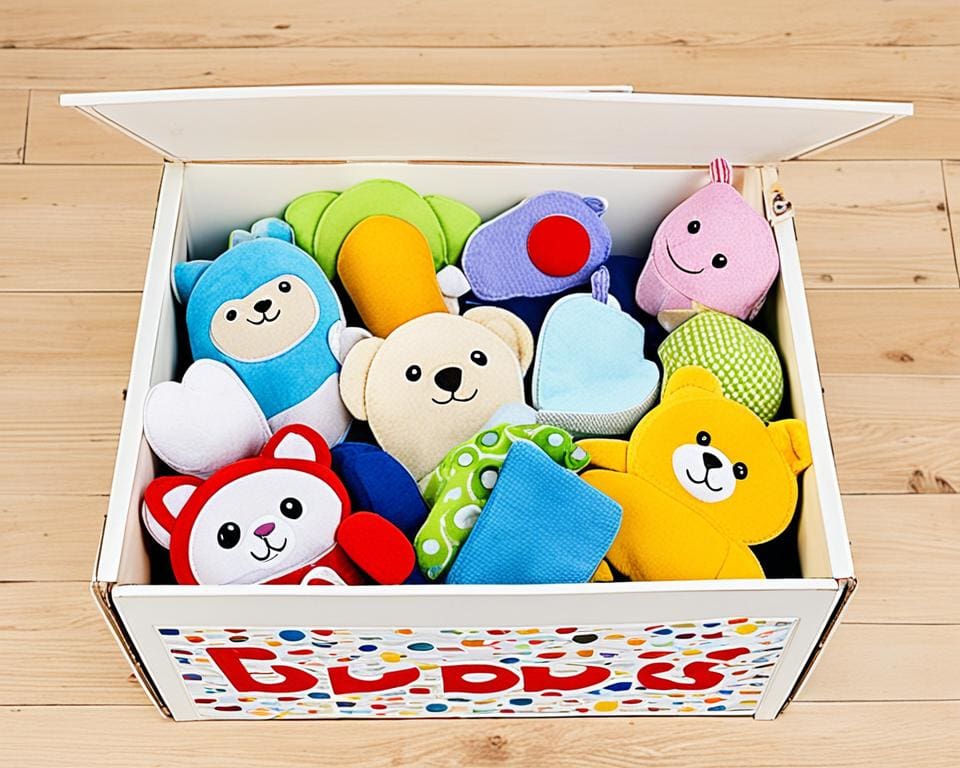 Beste speelgoedbox ontwerpen voor baby's?