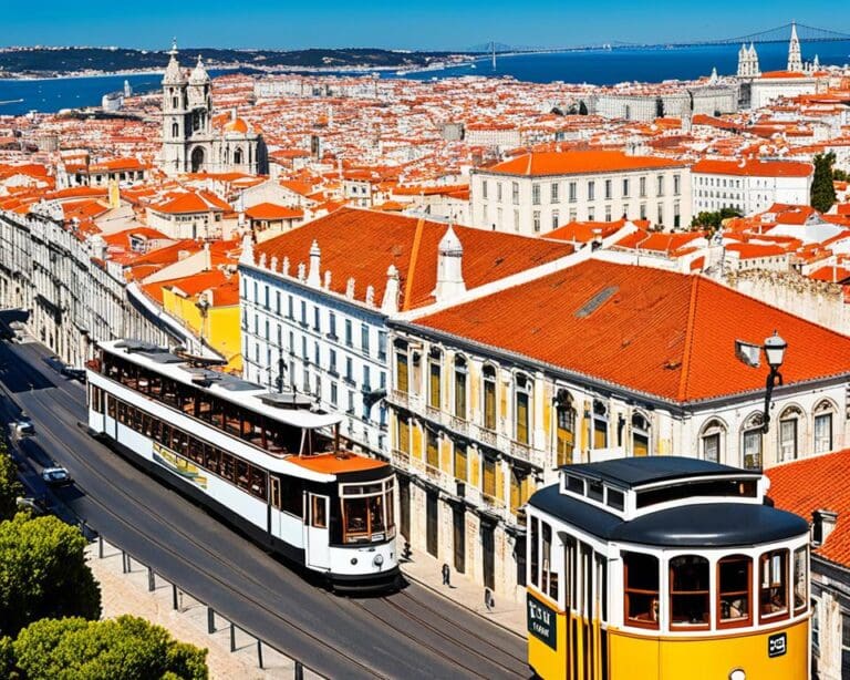 Bezoek historische bezienswaardigheden in Lissabon