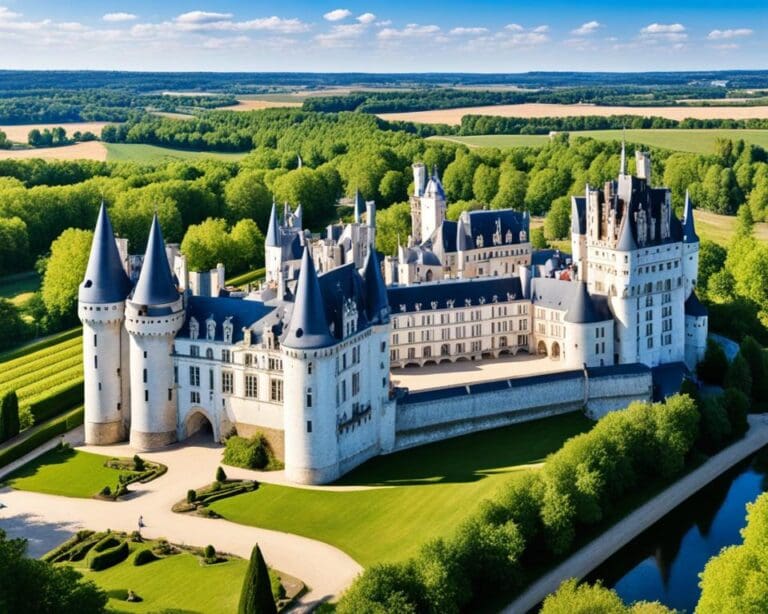 Verken middeleeuwse kastelen in de Loire-vallei