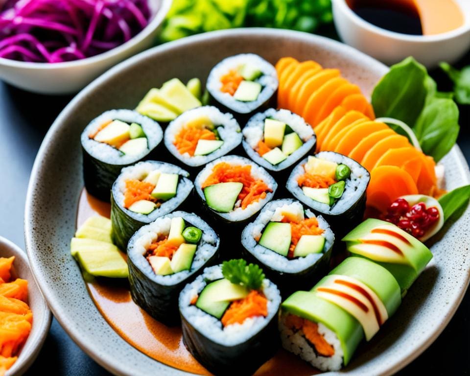 Vegan sushi benefits