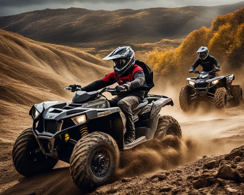 Quads voor off-road avontuur: Polaris vs. Can-Am