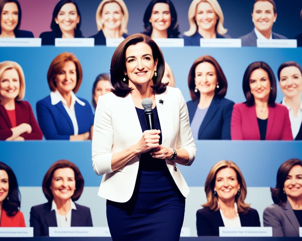 Sheryl Sandberg vrouwelijke leiders