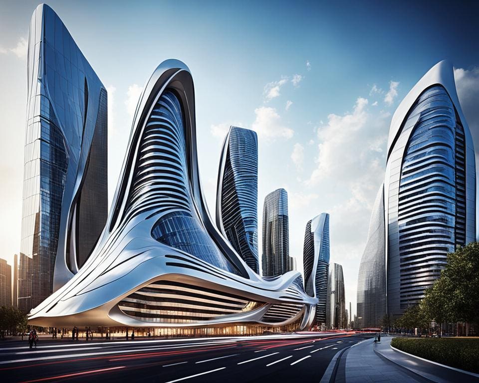 Zaha Hadid's unieke stijl in moderne architectuur