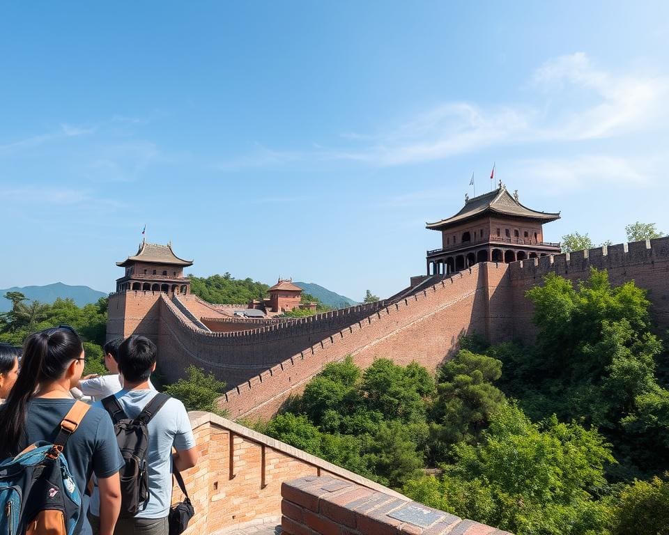 Bewonder de oude stadsmuren van Xi'an, China