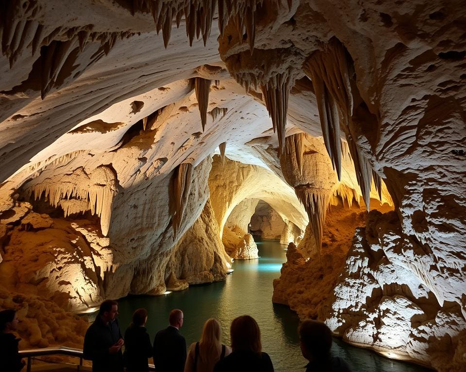 Bezoek de grotten van Postojna, Slovenië