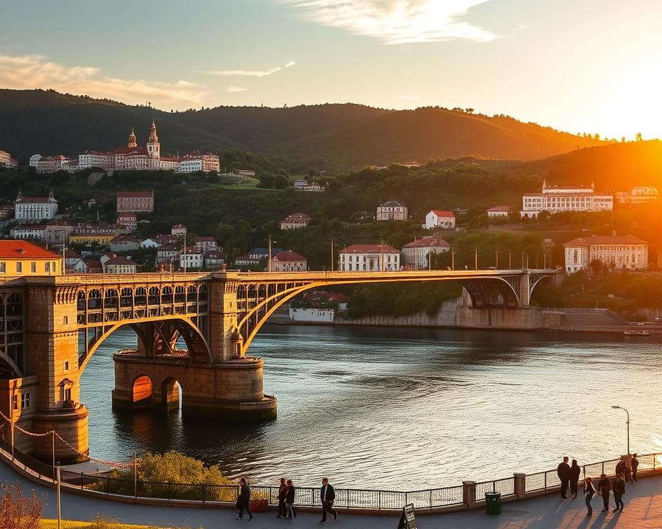 Bezoek de historische bruggen van Porto, Portugal