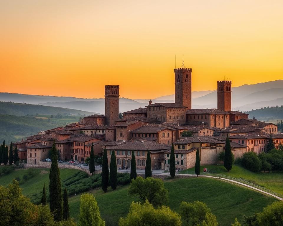 Bezoek de iconische torens van San Gimignano