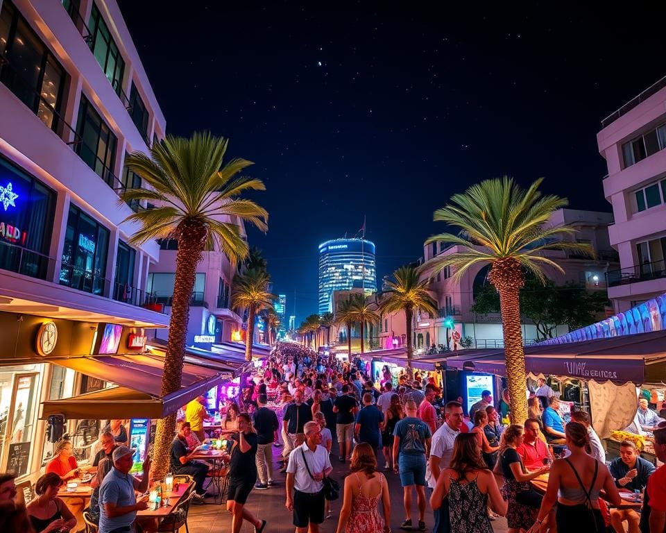 Ervaar het nachtleven in Tel Aviv, Israël