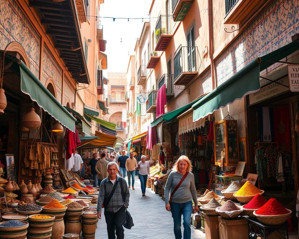 Geniet van de levendige sfeer in Marrakesh's medina