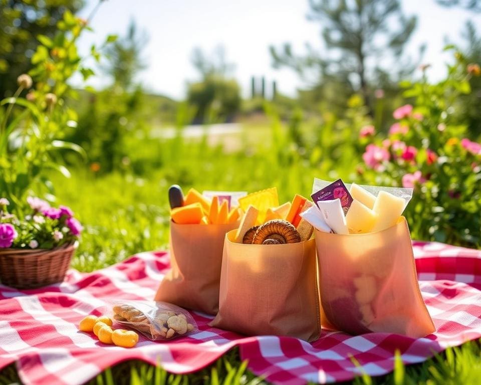 Herbruikbare snackzakjes voor dagelijkse snacks onderweg