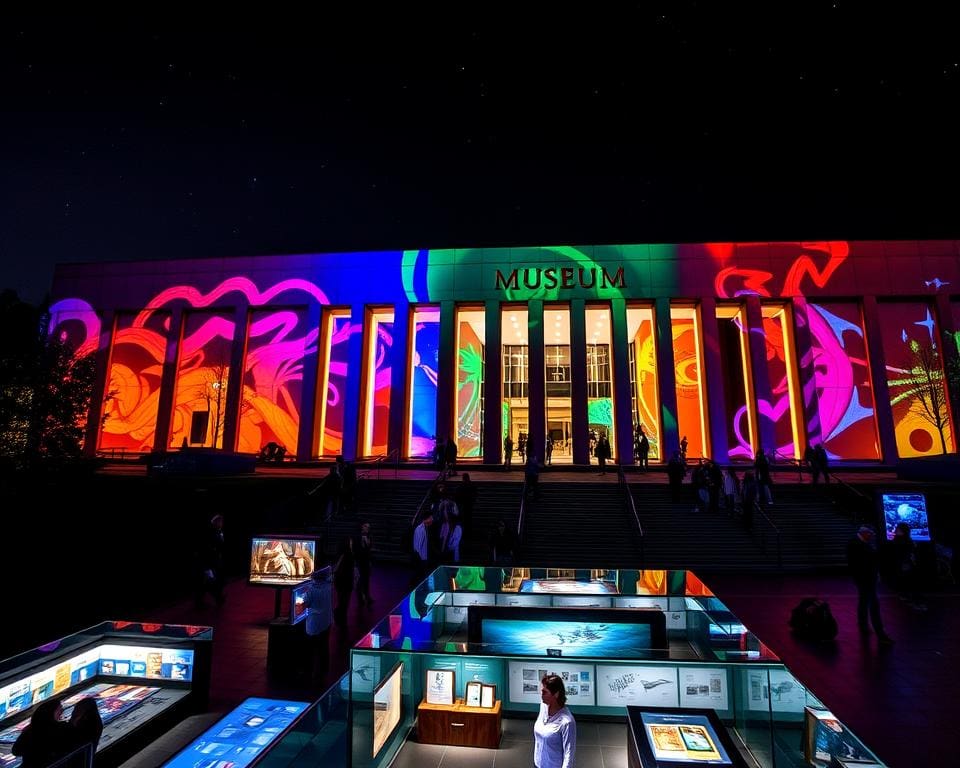 Museumnacht met speciale rondleidingen en lichtshows