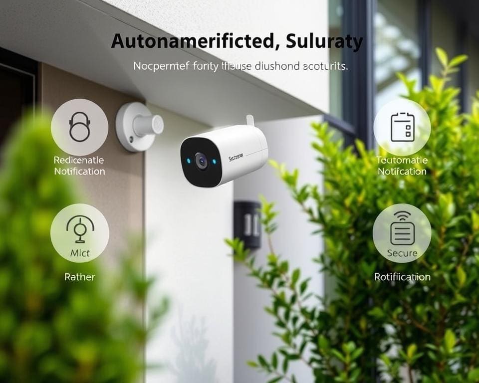 Slimme beveiligingscamera’s met automatische meldingsopties