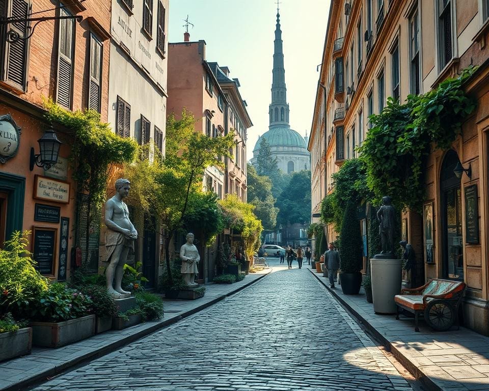 Stadswandeling langs verborgen monumenten en kunstwerken