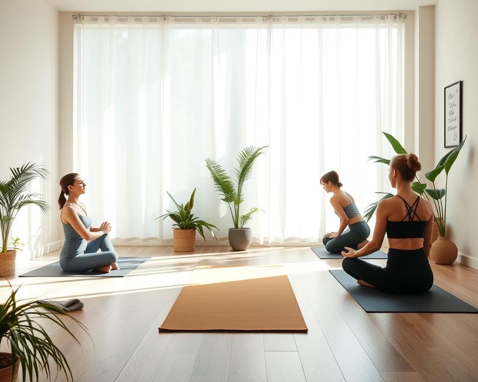 Yoga oefeningen voor ontspanning