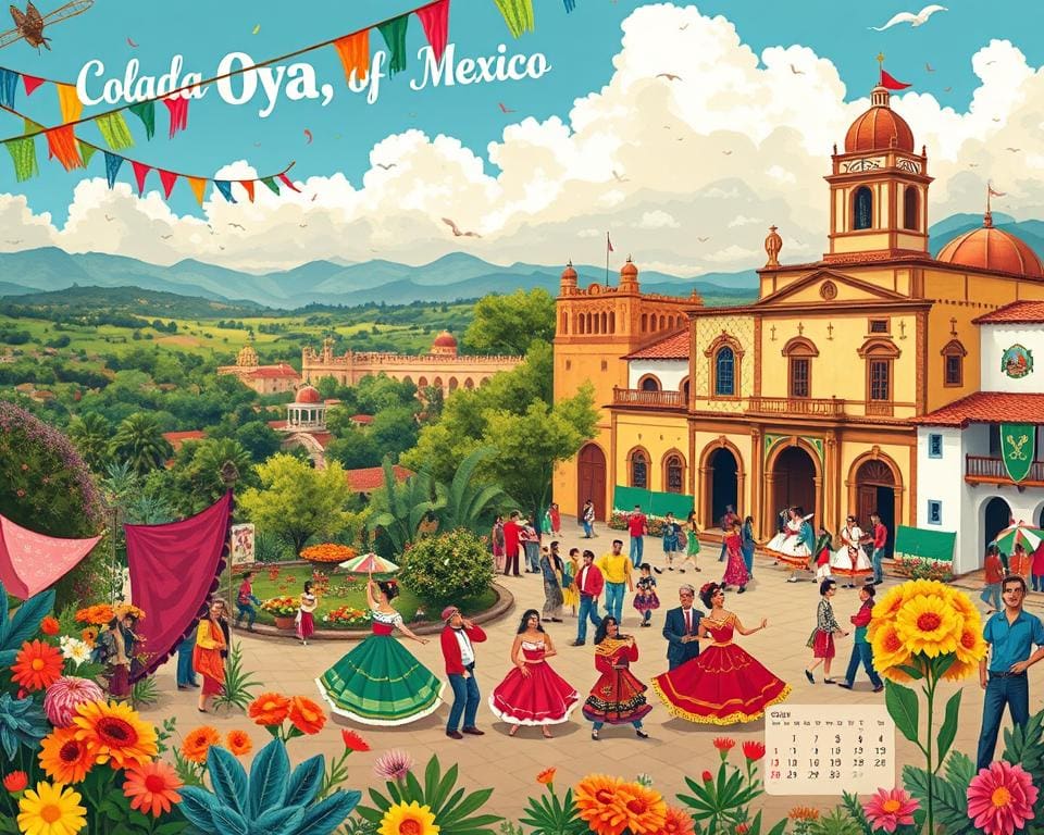 feestkalender van Oaxaca