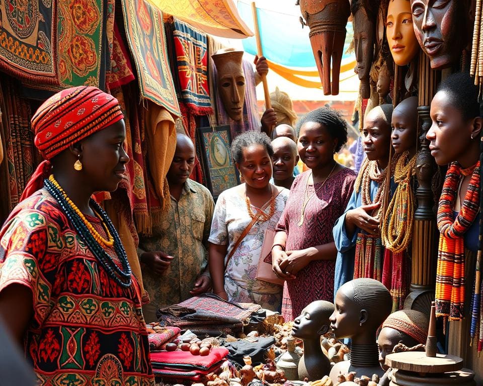 traditionele kunst Senegal