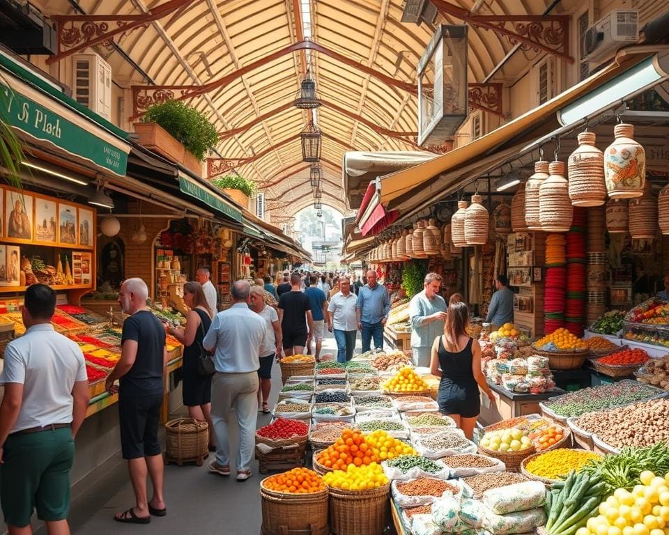 traditionele markten in Tel Aviv