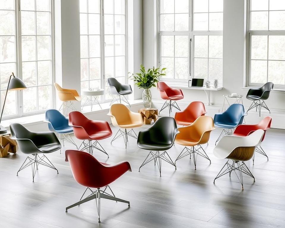 Eames stoelen iconisch ontwerp