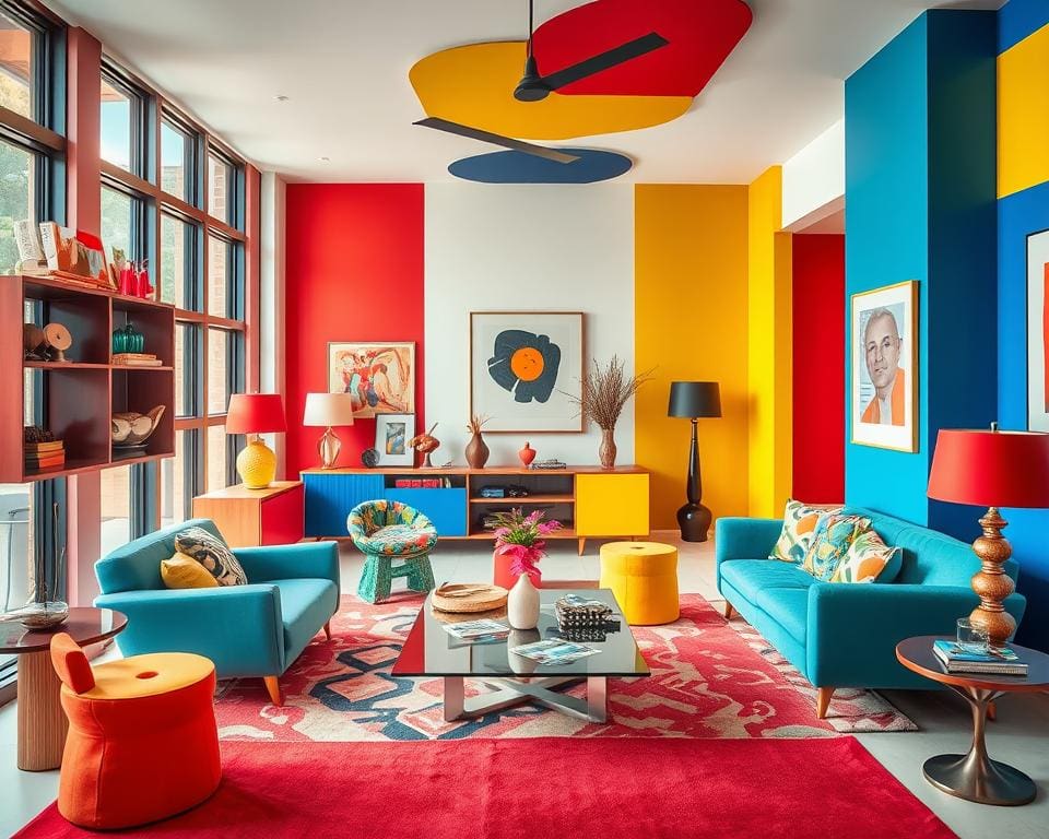 Het revolutionaire interieurontwerp van Ettore Sottsass