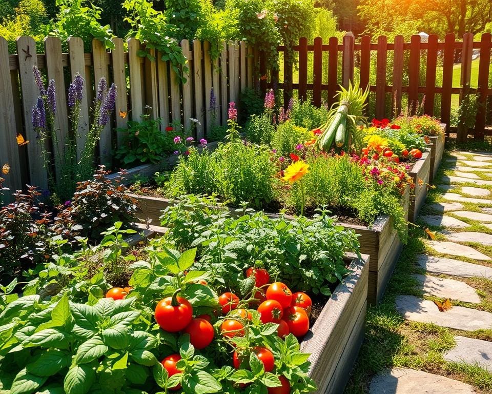 Hoe Creëer Je Een Eetbare Tuin met Kruiden en Groenten?