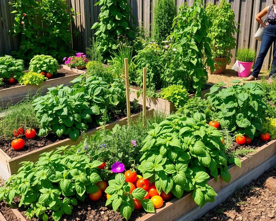 Hoe Creëer Je Een Eetbare Tuin met Kruiden en Groenten?