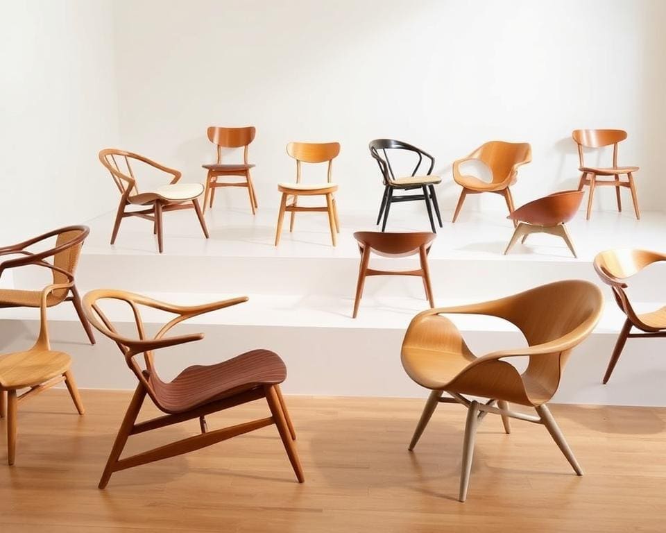 Klassieke ontwerpen van Hans Wegner