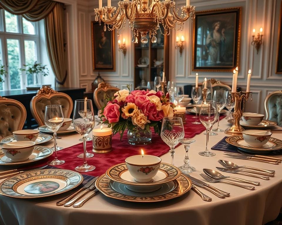 Luxe servies voor stijlvolle diners