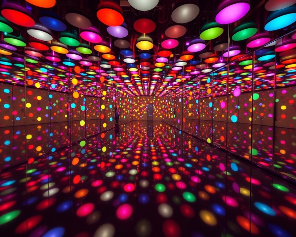 Yayoi Kusama's spiegelkamers