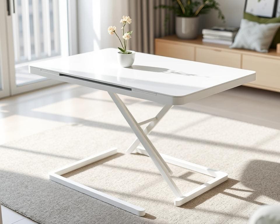 compact en praktisch opvouwbare tafel