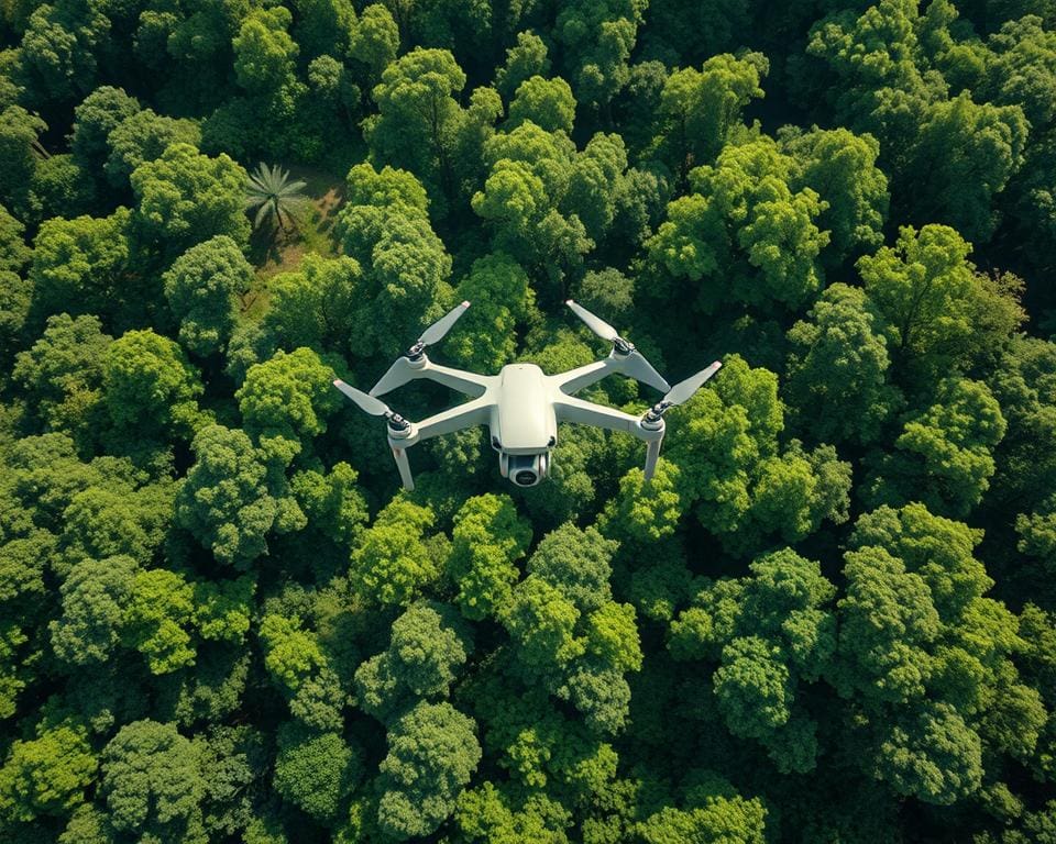 geavanceerde technologieën voor bosmapping met drones