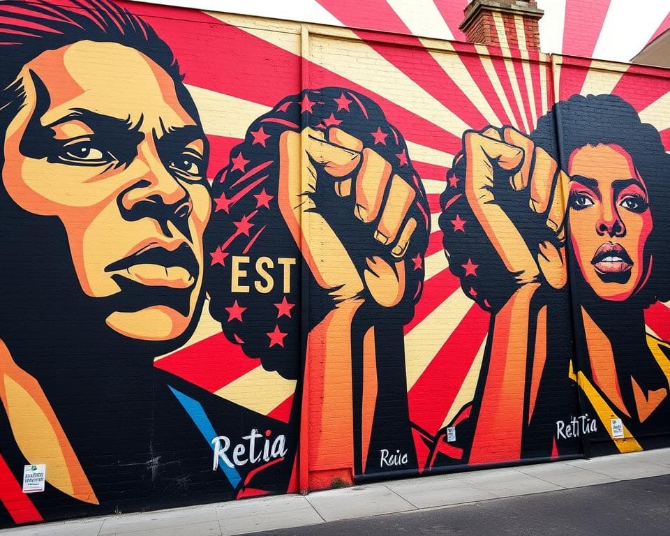 grafische kunst van Shepard Fairey