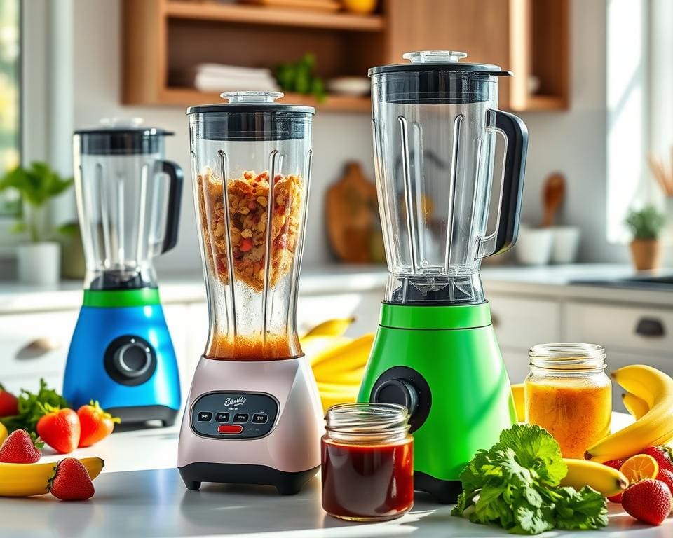 keukenblenders voor gezonde smoothies en sauzen