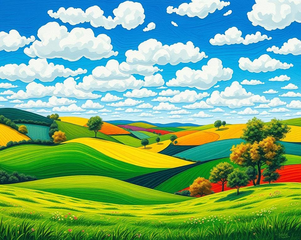 landschaftkunst Hockney