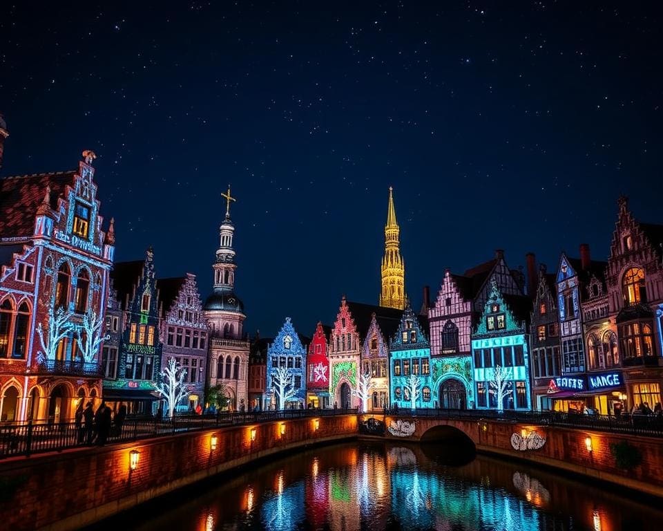 Brugge Lichtfestival: Een sprookjesachtige lichtshow in de historische stad