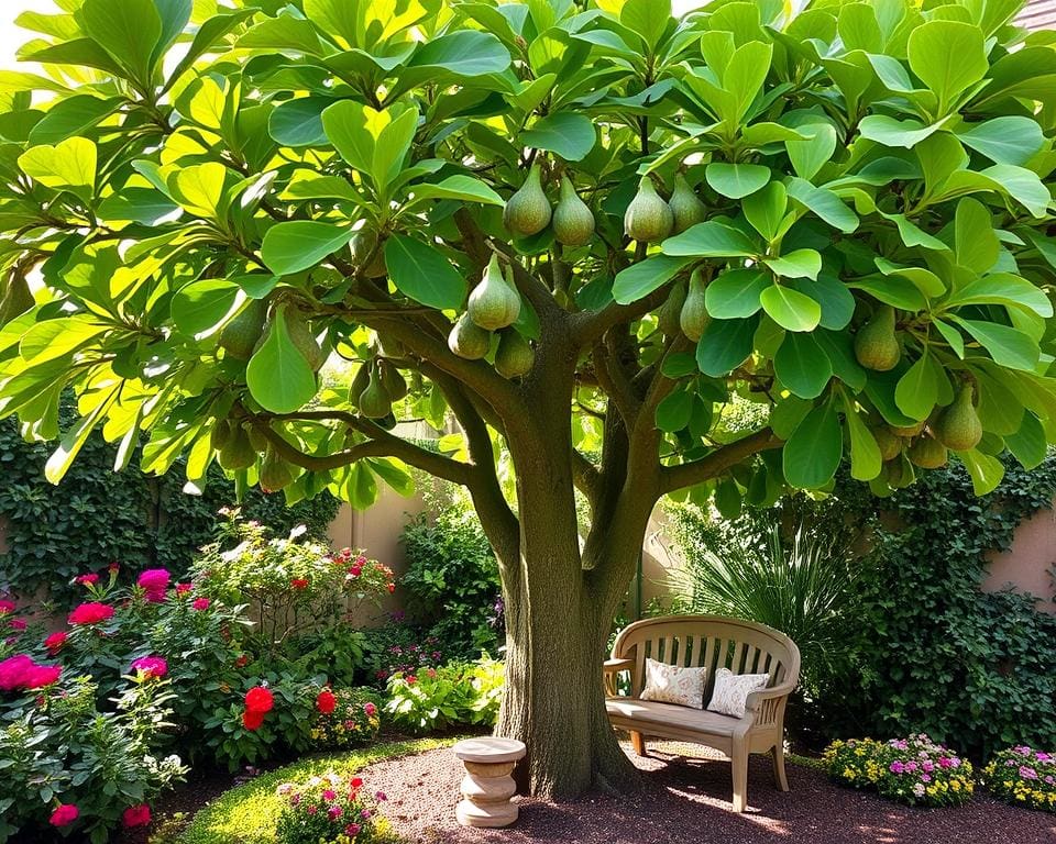 Kun je een vijgenboom in een kleine tuin planten?