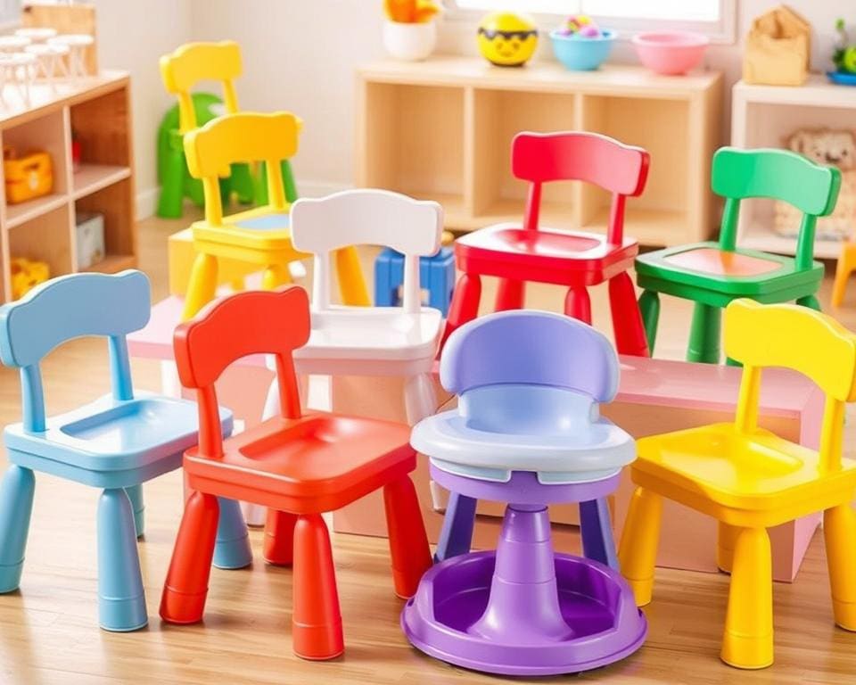 Populaire antislip kinderstoelen