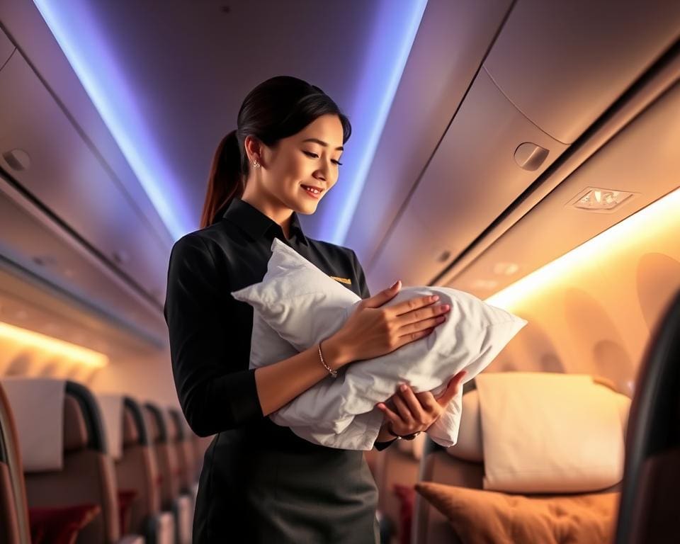 Stewardess: Hoe bied je comfort tijdens lange vluchten?