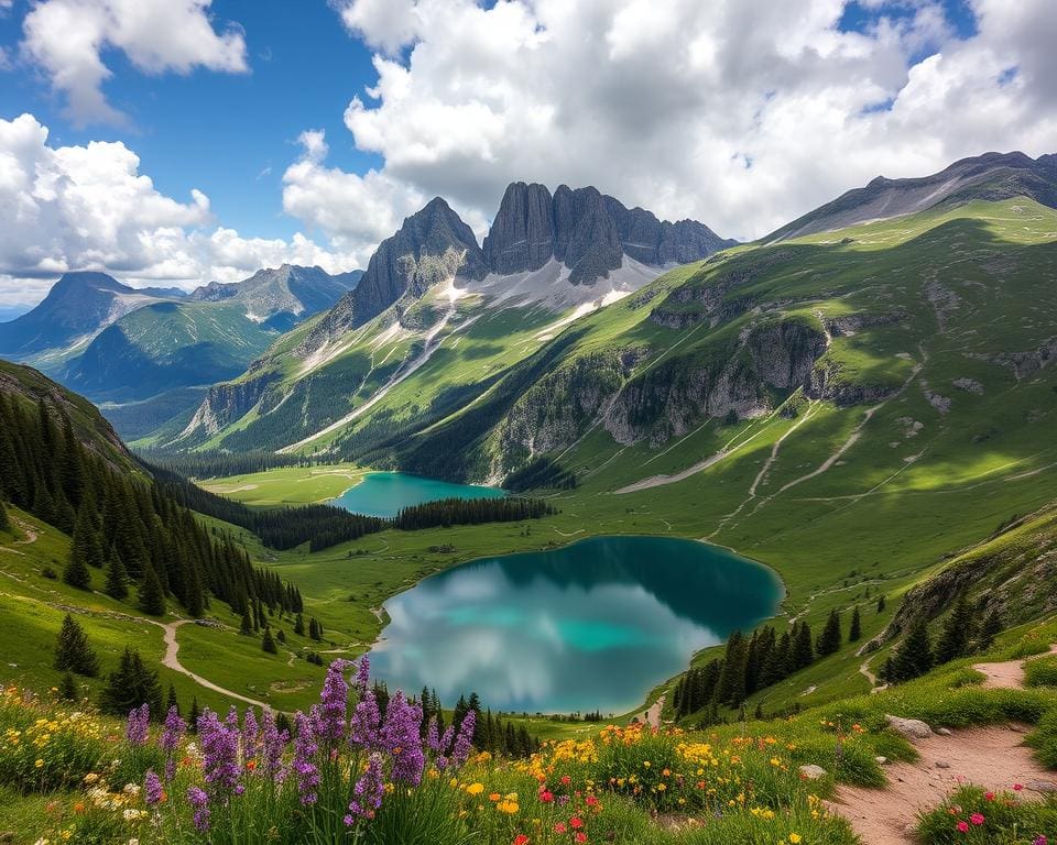 Uniek natuurschoon van de Hoge Tatra