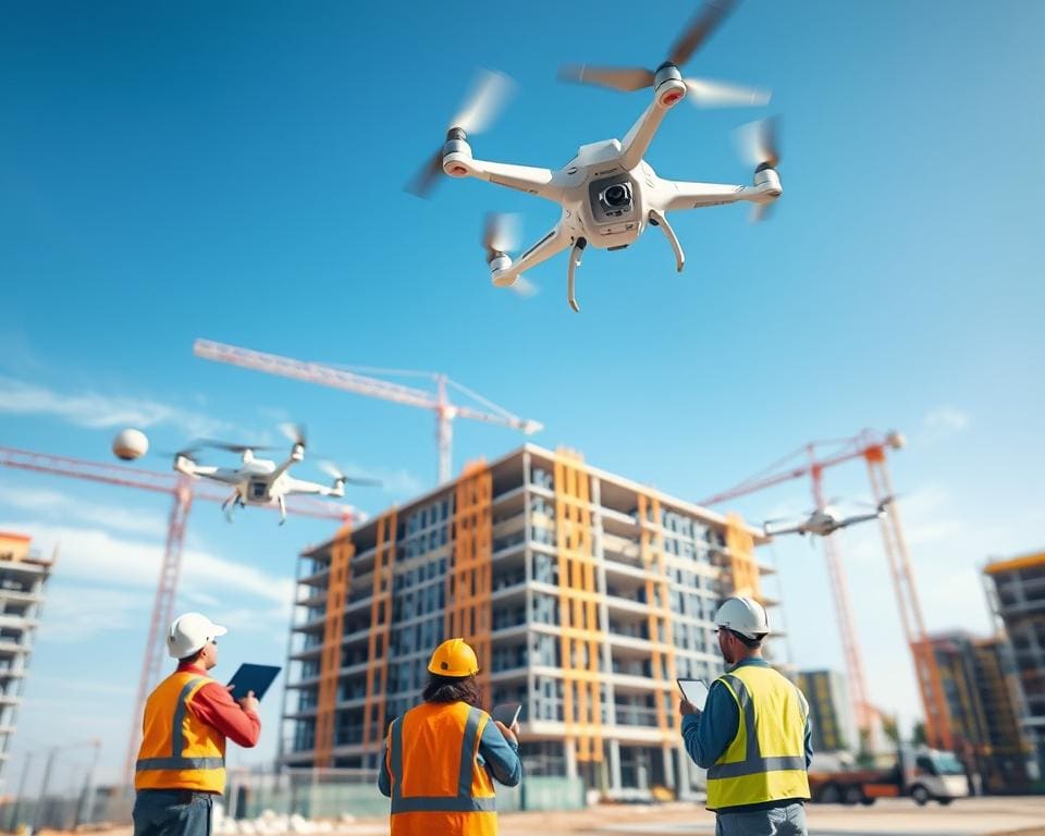 Voordelen van drones in de bouw