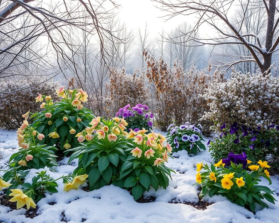 Welke bloemen zijn ideaal voor een wintertuin?