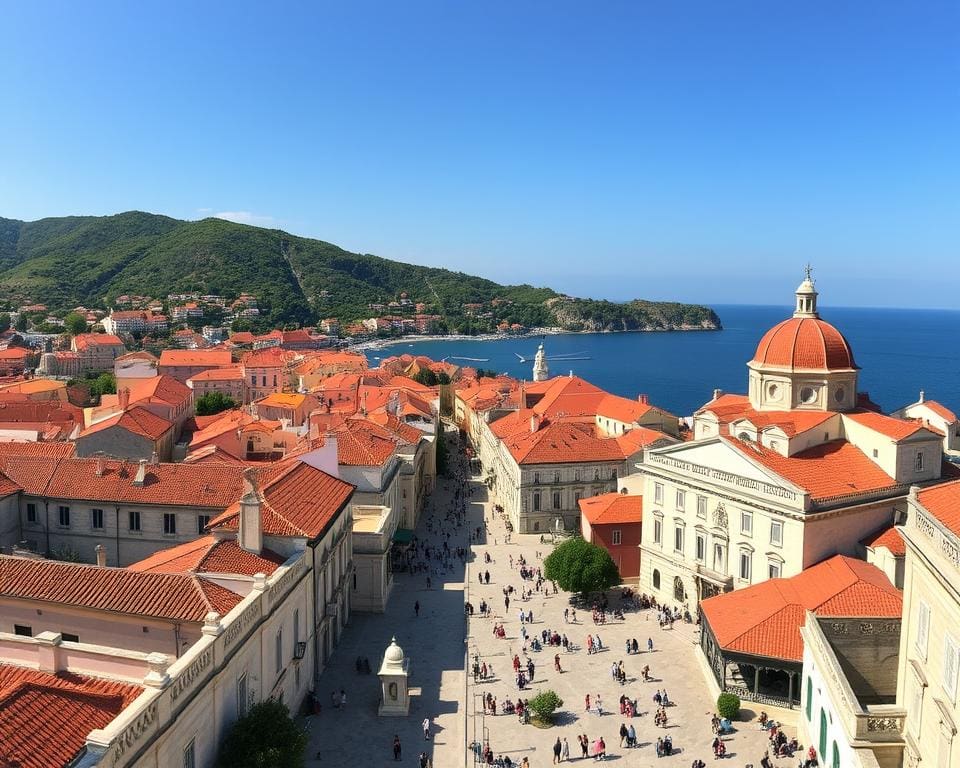 bezienswaardigheden oude stadscentrum Dubrovnik