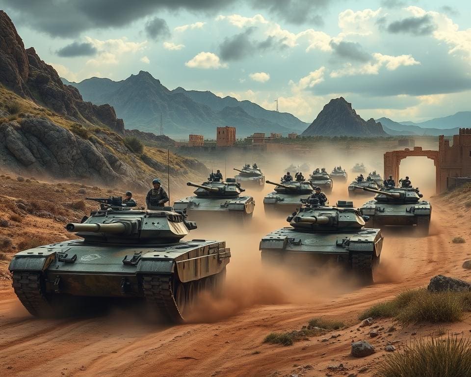 Hoe tanks strategische operaties ondersteunen