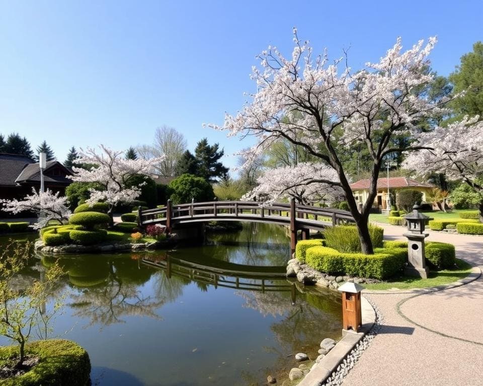 Japanse tuin in Park Clingendael Den Haag