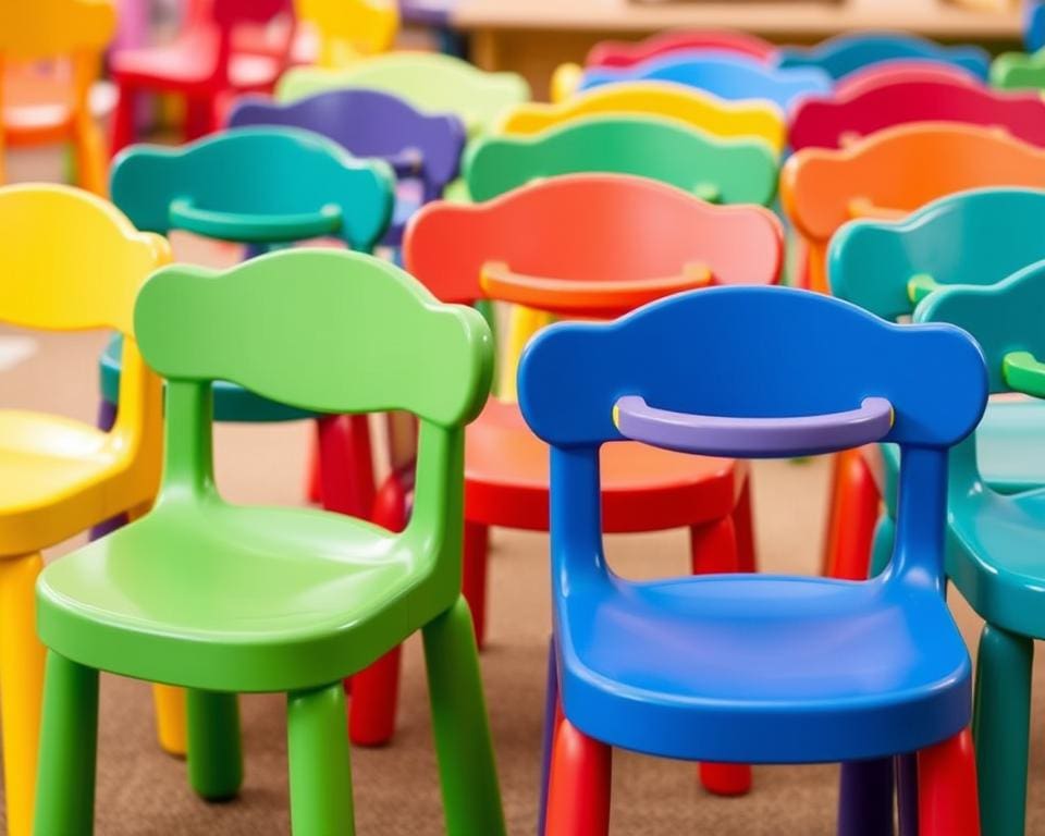 Kinderstoelen met een ingebouwde draagbeugel