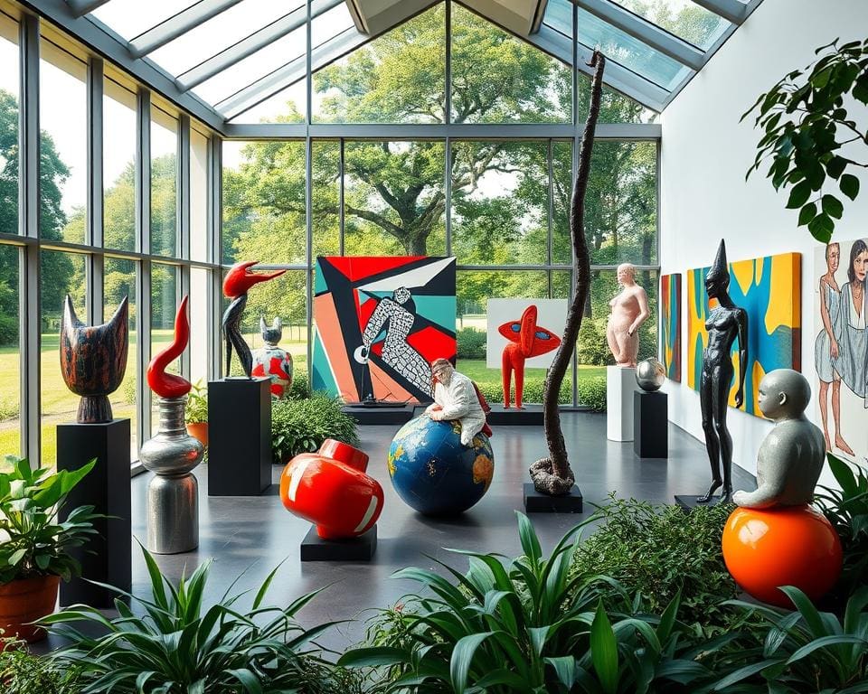 Moderne kunstcollectie in Het Kröller-Müller Museum