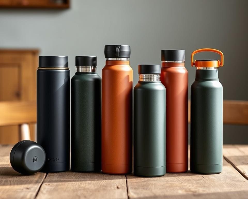 Thermosflessen met een unieke matte afwerking