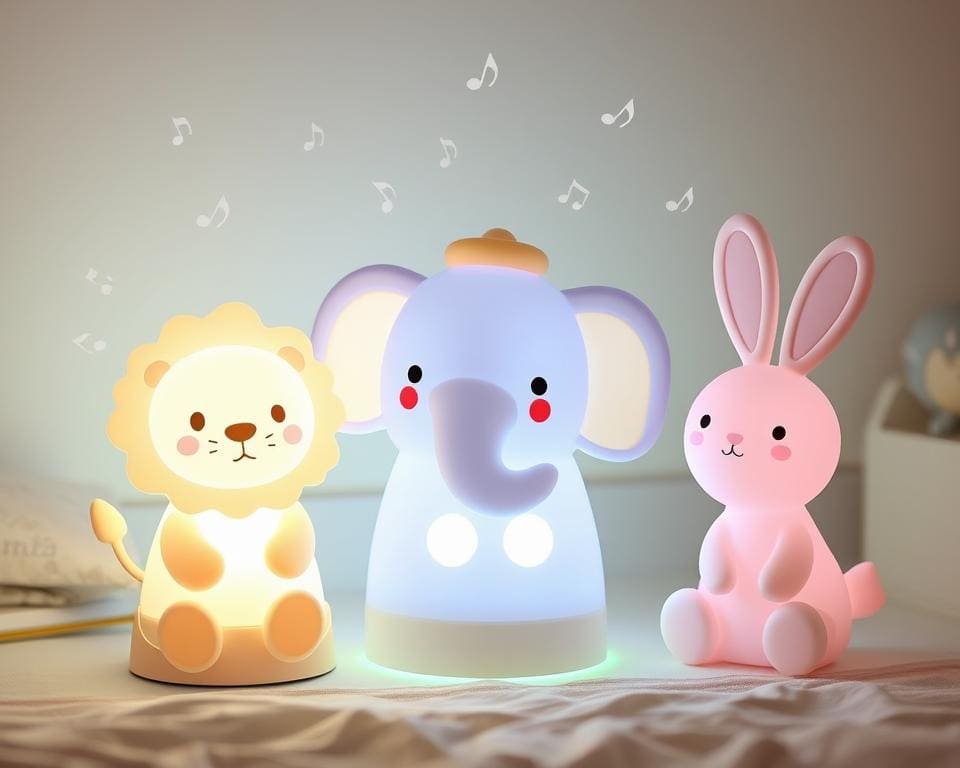 kinderlamp met dieren