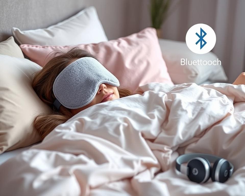 slaapmaskers voor betere slaap met Bluetooth